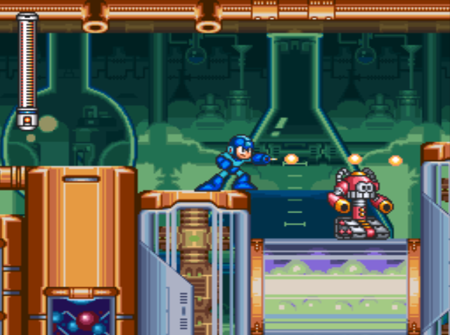 Mega Man 7 screenshot - Burst Man